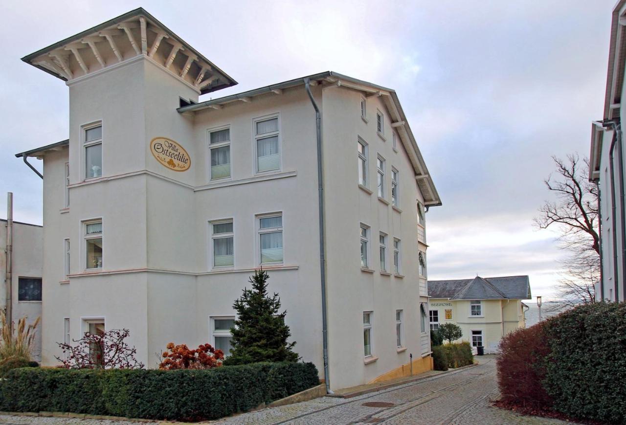Villa Ostseelilie - Appartements Mit Balkon Und Meerblick Sassnitz Bagian luar foto